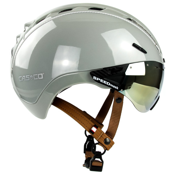 CASCO - Roadster Plus - Velohelm Gr L - 58-60 cm;M - 55-57 cm;S - 50-54 cm ;schwarz/grau von CASCO