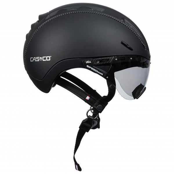 CASCO - Roadster Plus - Velohelm Gr M - 55-57 cm schwarz/grau von CASCO