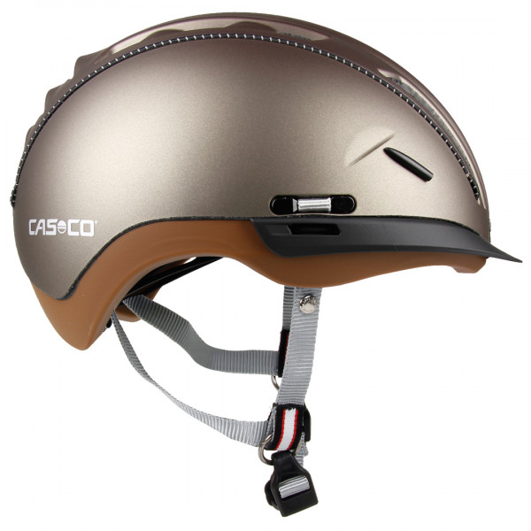 CASCO - Roadster - Velohelm Gr S - 50-54 cm grau/braun von CASCO