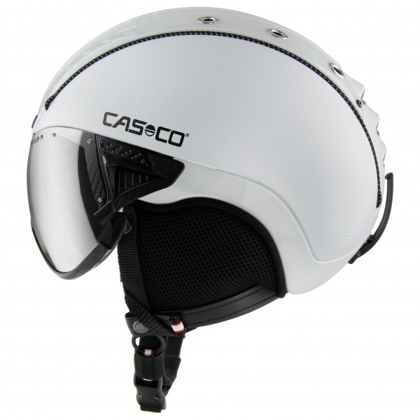 CASCO - SP-2 Carbonic Visor - Skihelm Gr L - 58-60 cm;XL - 60-62 cm grau von CASCO