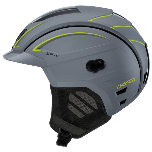 CASCO - SP-5 - Skihelm Gr L - 58-62 cm;M - 54-58 cm grau;schwarz von CASCO