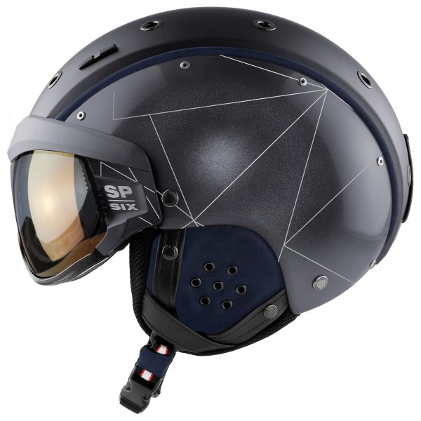 CASCO - SP-6 Limited S1-3 - Skihelm Gr L - 58-62 cm;M - 54-58 cm grau von CASCO