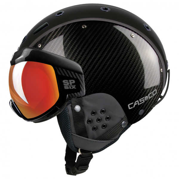 CASCO - SP-6 Visier Limited - Skihelm Gr M - 54-58 cm;S - 52-54 cm grau;schwarz von CASCO