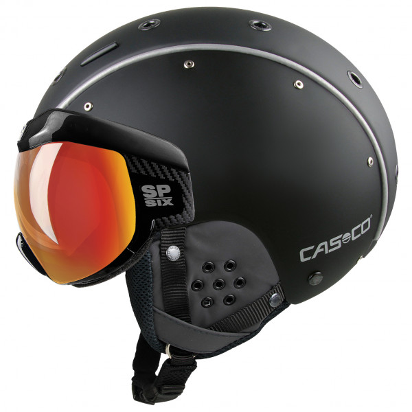 CASCO - SP-6 Visier - Skihelm Gr M - 54-58 cm;S - 52-54 cm beige/weiß;grau/schwarz von CASCO