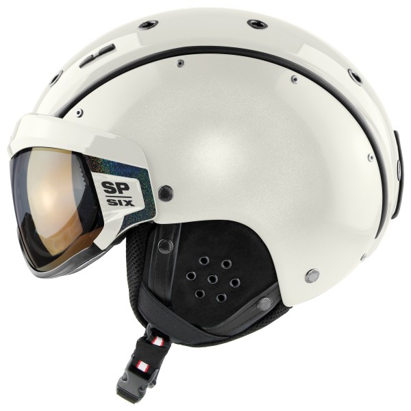 CASCO - SP-6 Visier - Skihelm Gr M - 54-58 cm beige/weiß von CASCO