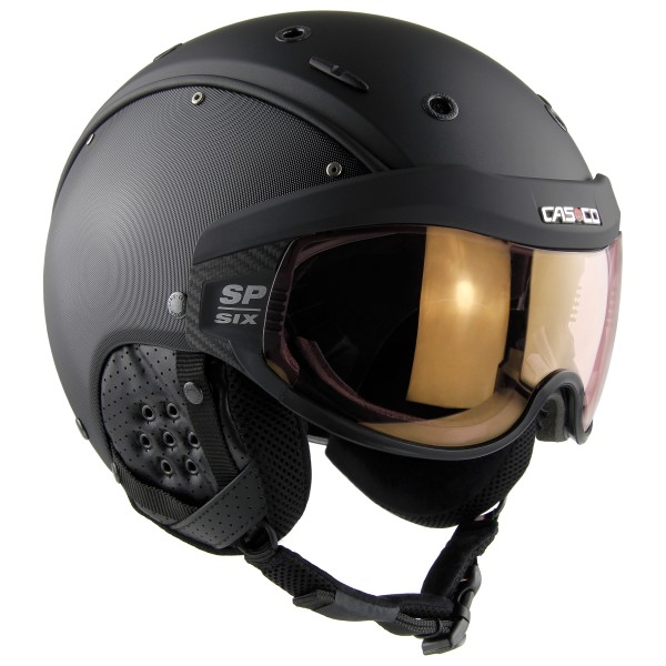 CASCO - SP-6 Visier - Skihelm Gr M - 54-58 cm grau/schwarz von CASCO