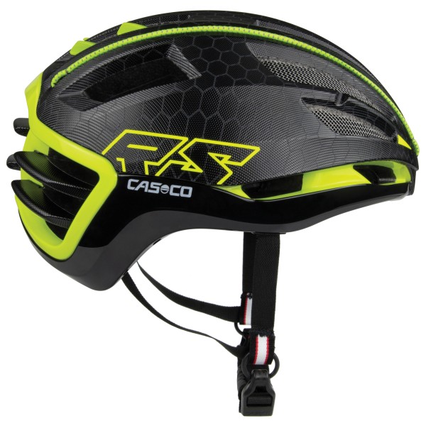 CASCO - Speedairo2 - Velohelm Gr 52-56 cm - S schwarz/ neonyellow von CASCO