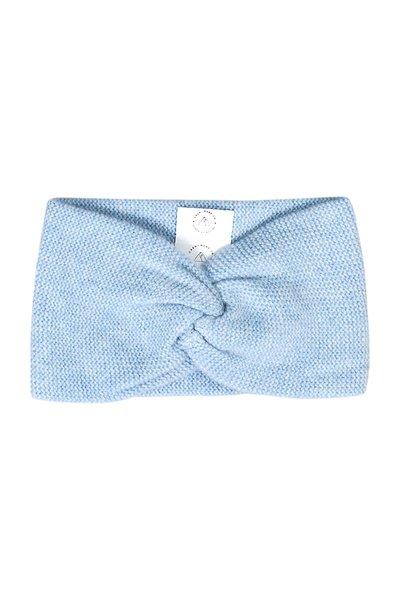 Kaschmir Stirnband Damen Hellblau ONE SIZE von CASH-MERE.CH