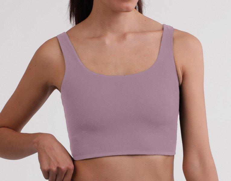 Yoga Aktivity-top Damen Lila XS von CASH-MERE.CH