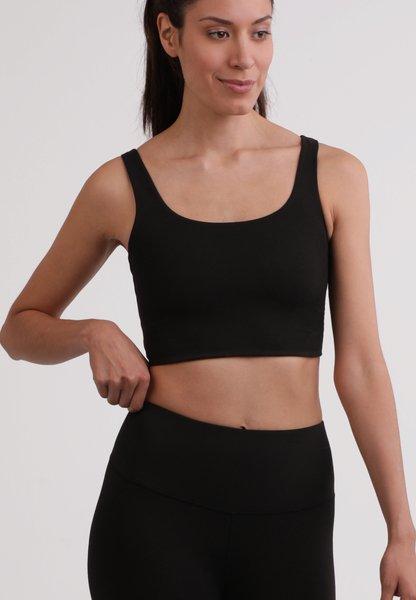 Yoga Aktivity-top Damen Schwarz XS von CASH-MERE.CH