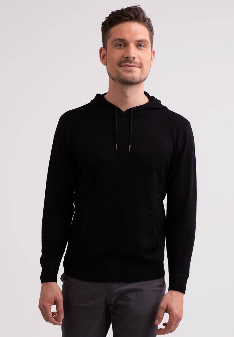 CASH-MERE.CH - Kaschmir Hoodie, für Herren, Schwarz, Größe XL von CASH-MERE.CH