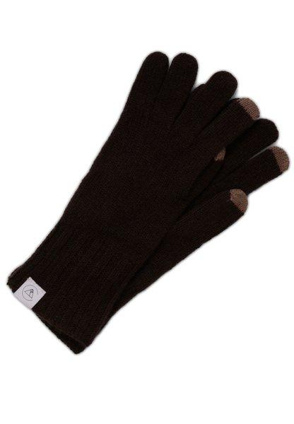 Kaschmir Handschuhe Herren Braun L/XL von CASH-MERE.CH