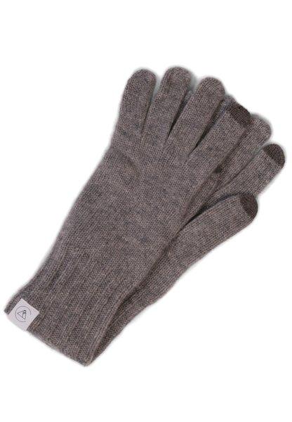 Kaschmir Handschuhe Herren Grau L/XL von CASH-MERE.CH