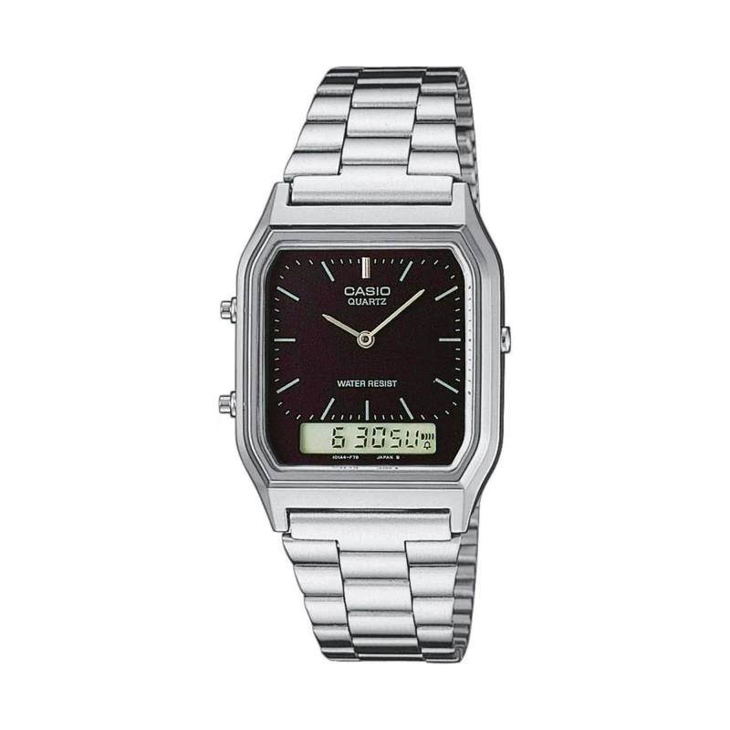 Analoguhr Herren Silberfarben 28mm von CASIO