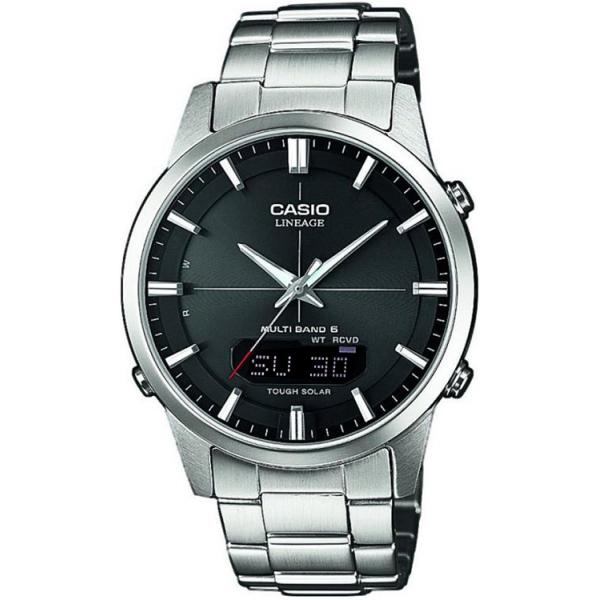 CASIO Digi-Analog, Lineage Tag Datum, Solar Funkuhr, Edelstahl CASIO Digi-Analog, Lineage Tag Datum, Solar Funkuhr, Edelstahl von CASIO