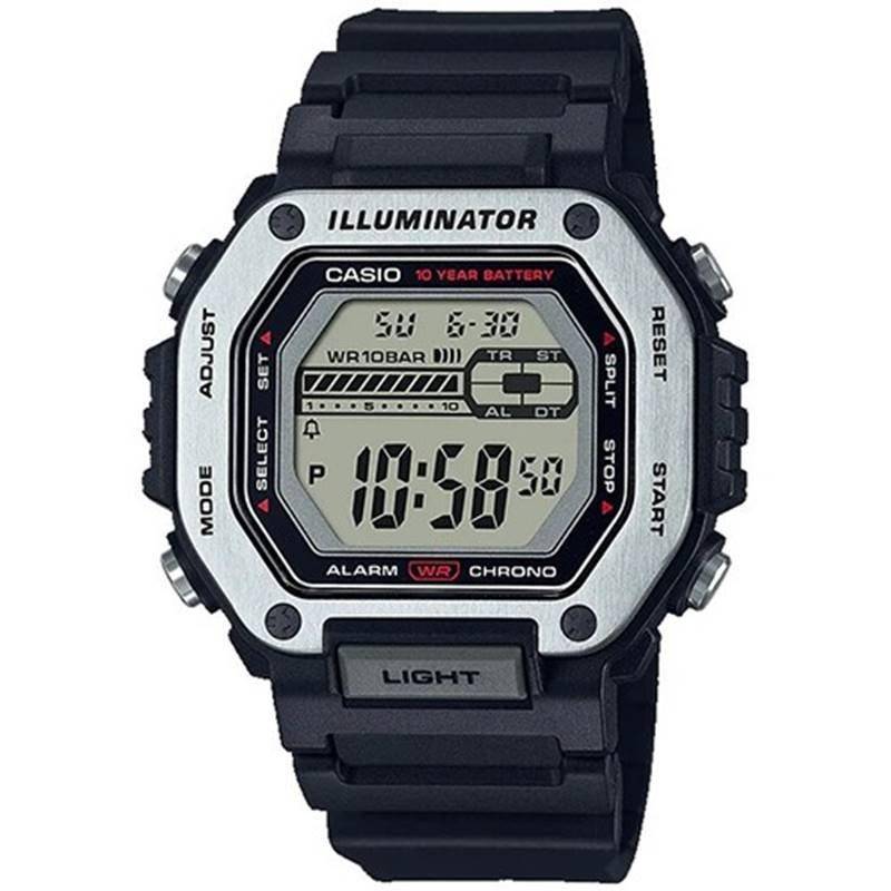 Collection Mwd-110h-1avef Metal Covered Standard Digital Herren  ONE SIZE von CASIO