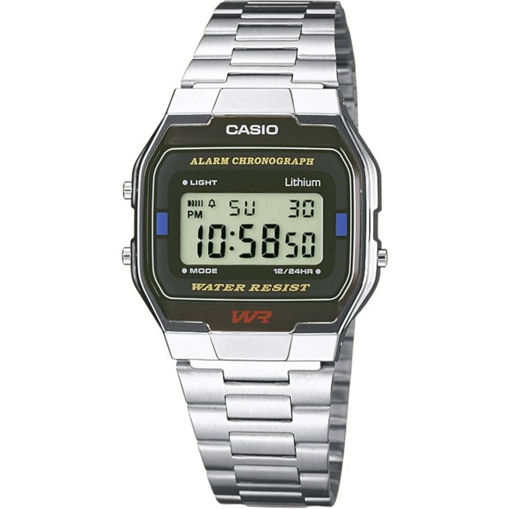 Digital-armbanduhr Herren Silber ONE SIZE von CASIO