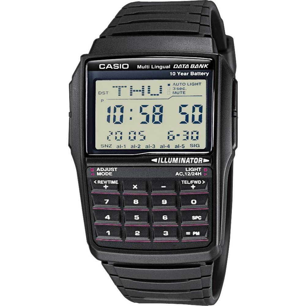 Digital-armbanduhr Mit Taschenrechnerfunktion Damen Schwarz ONE SIZE von CASIO