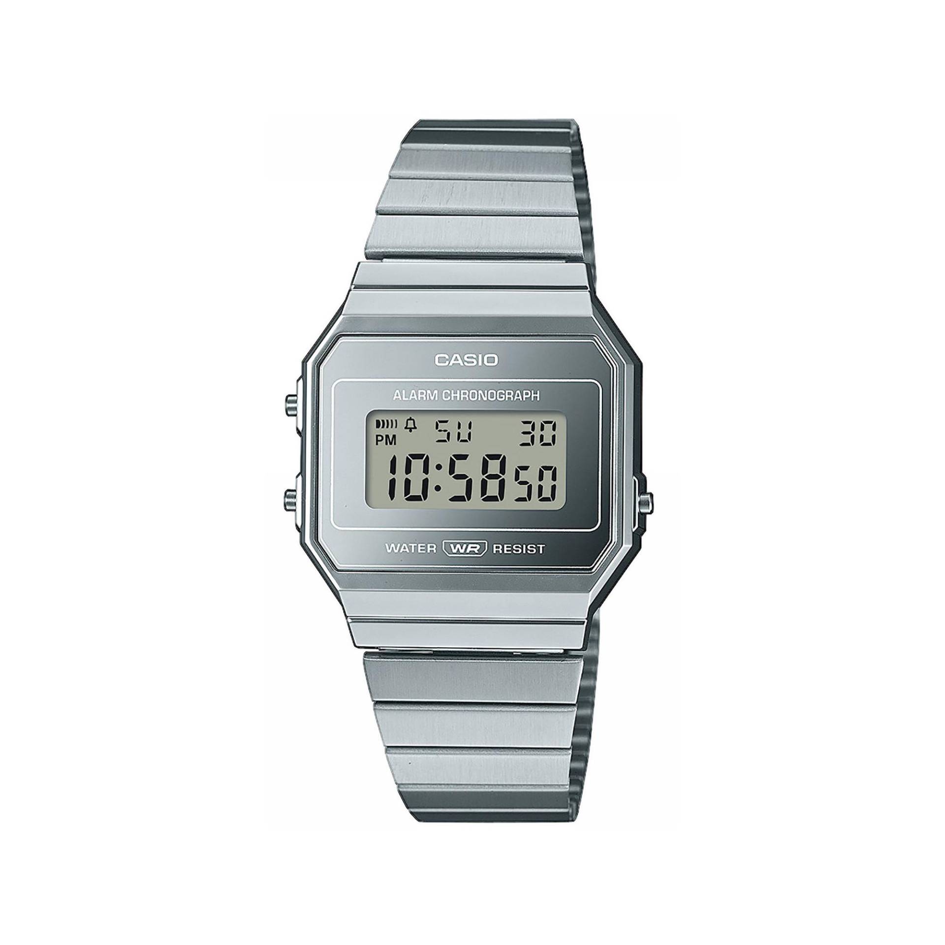 Digitaluhr Damen Silber 35mm von CASIO