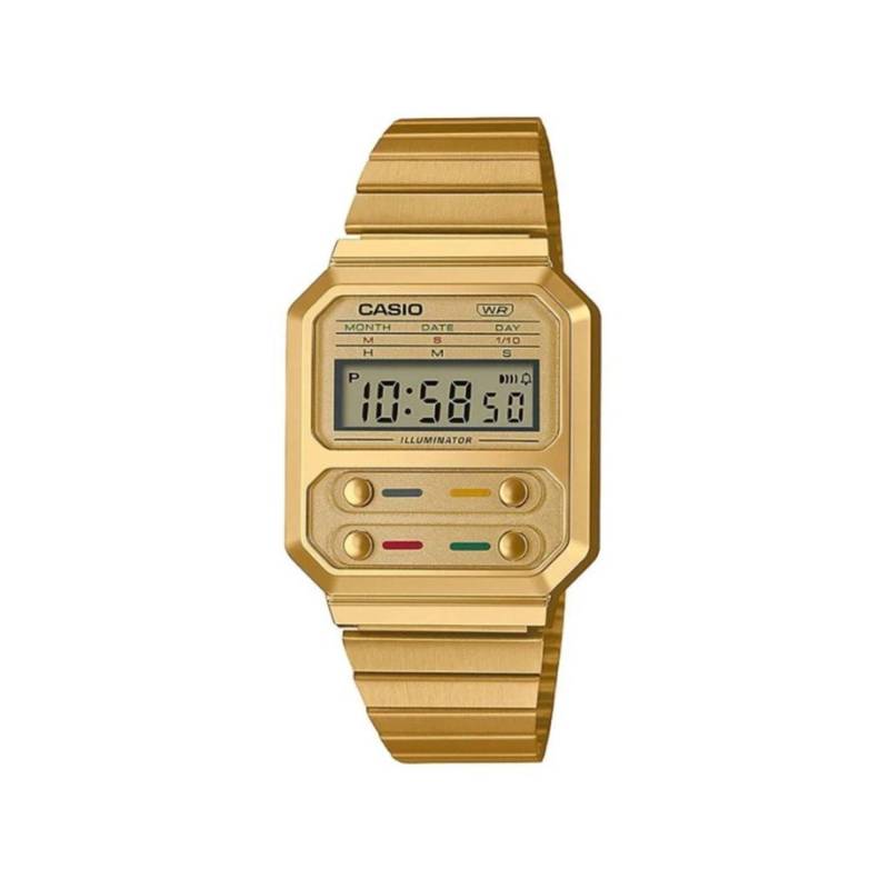 Digitaluhr Damen Gold 40mm von CASIO