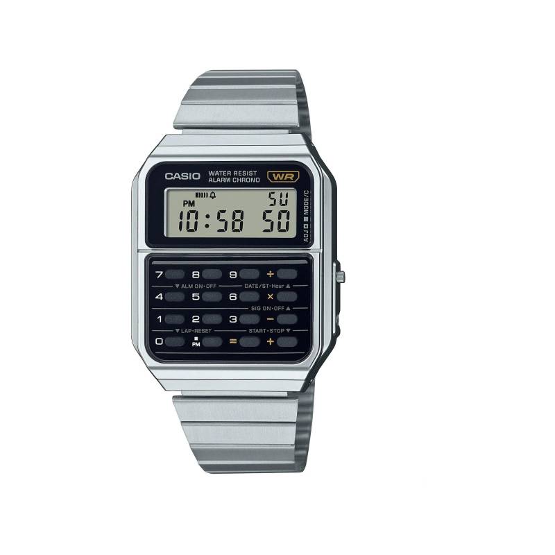 Digitaluhr Herren Silber 43mm von CASIO