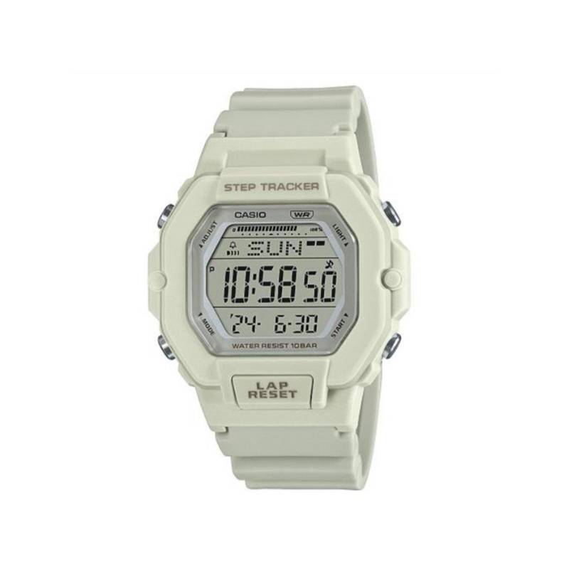 Digitaluhr Herren Weiss 42mm von CASIO