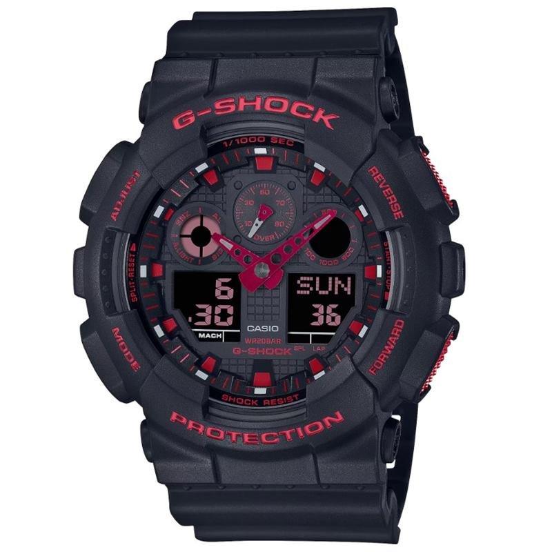 G-shock Ga-100bnr-1aer Ignite Red Herren  ONE SIZE von CASIO