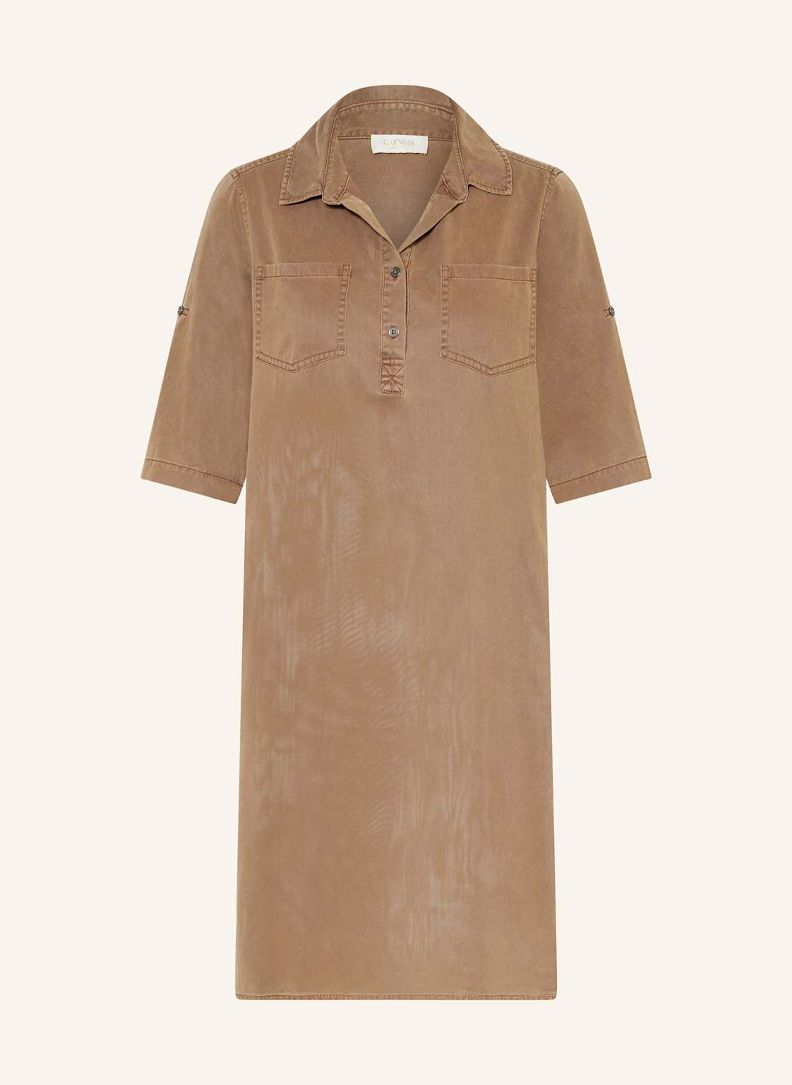 Catnoir Hemdblusenkleid beige Catnoir Hemdblusenkleid beige von CATNOIR