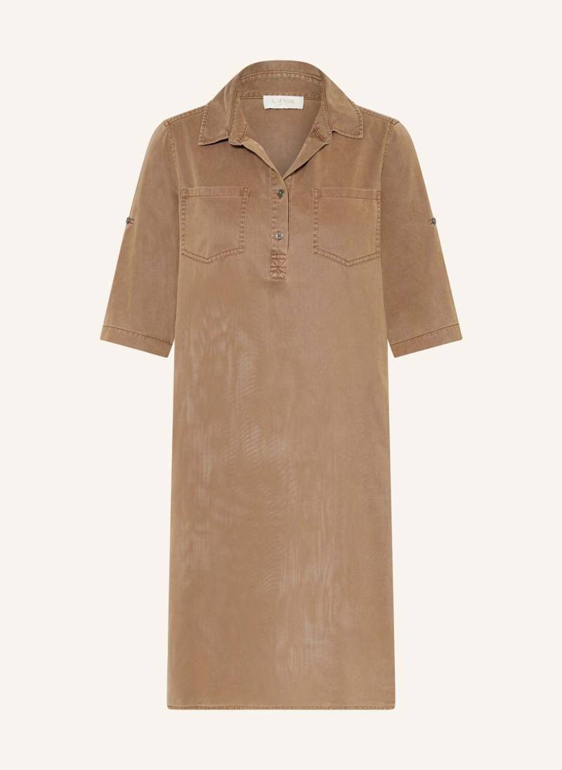 Catnoir Hemdblusenkleid beige von CATNOIR