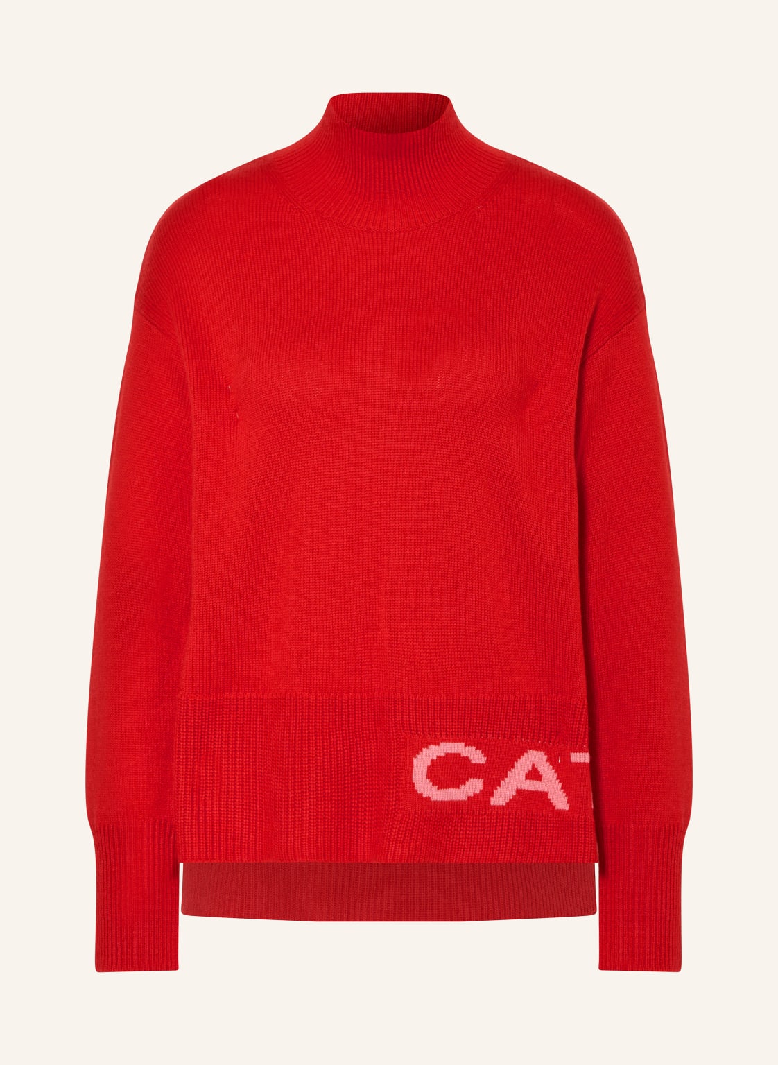 Catnoir Rollkragenpullover rot von CATNOIR