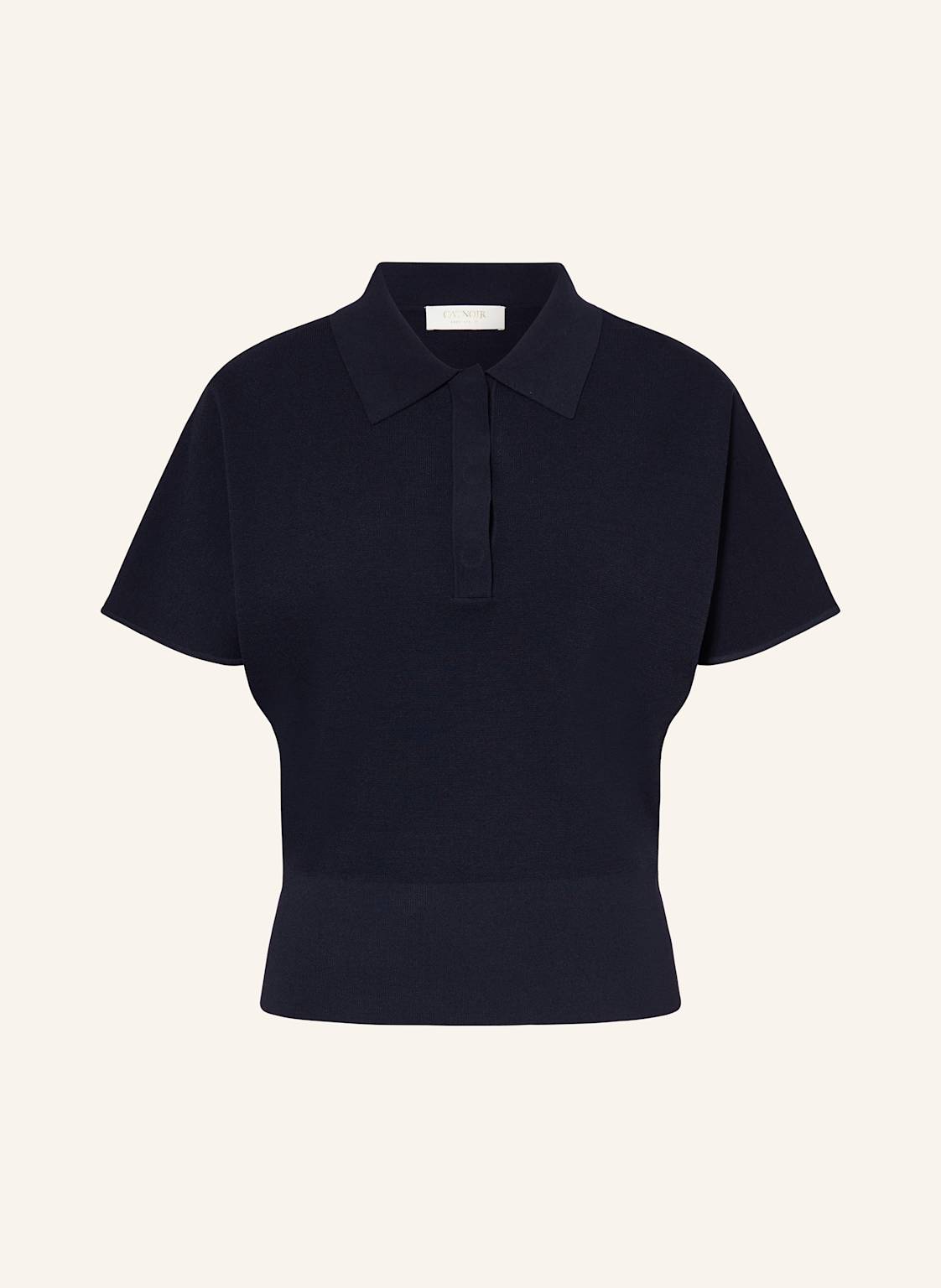 Catnoir Strick-Poloshirt blau von CATNOIR