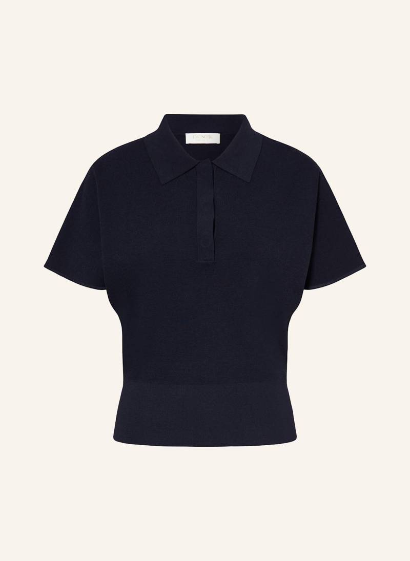 Catnoir Strick-Poloshirt blau von CATNOIR