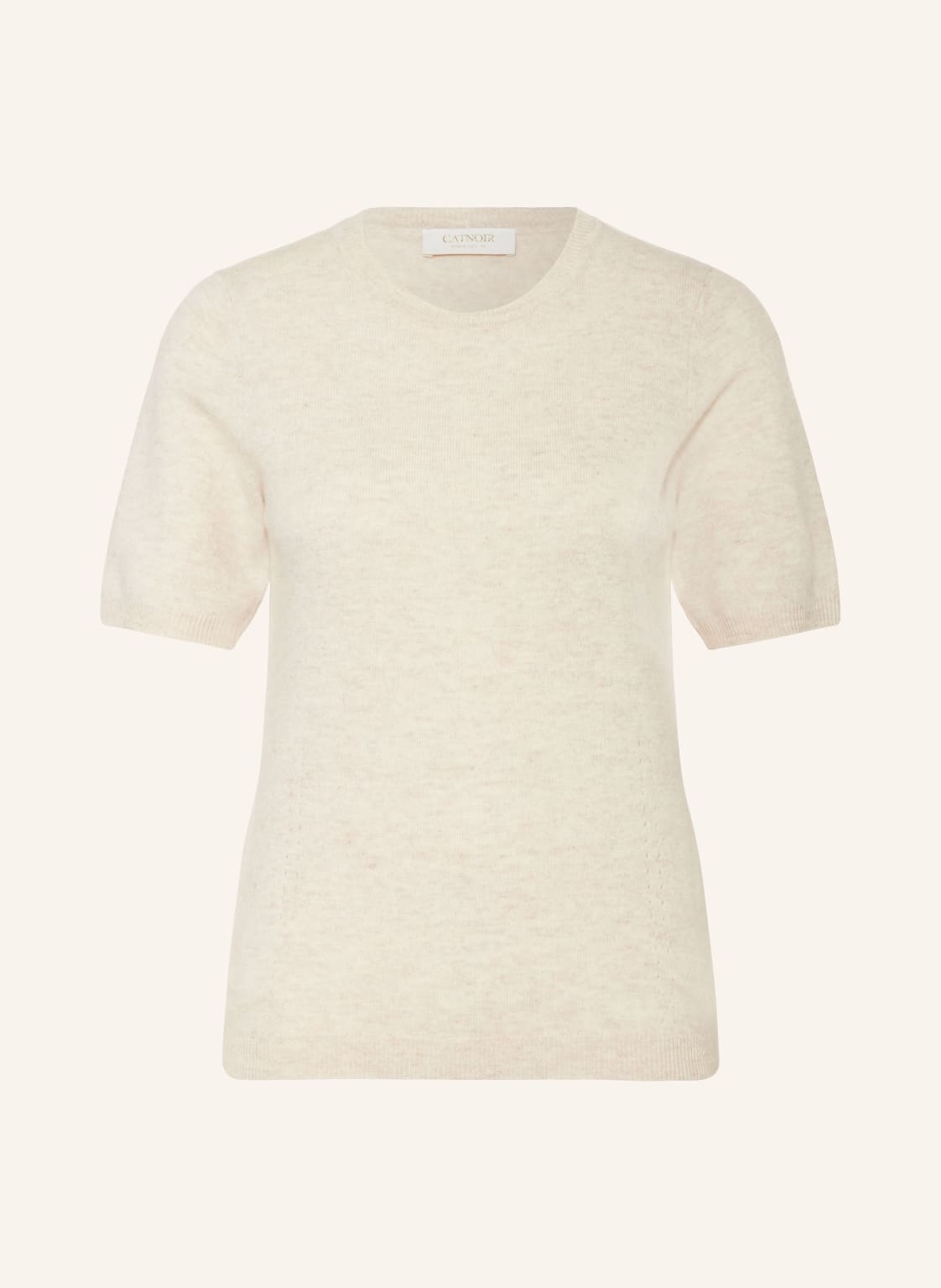 Catnoir Strickshirt beige