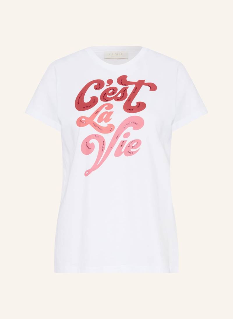 Catnoir T-Shirt weiss von CATNOIR