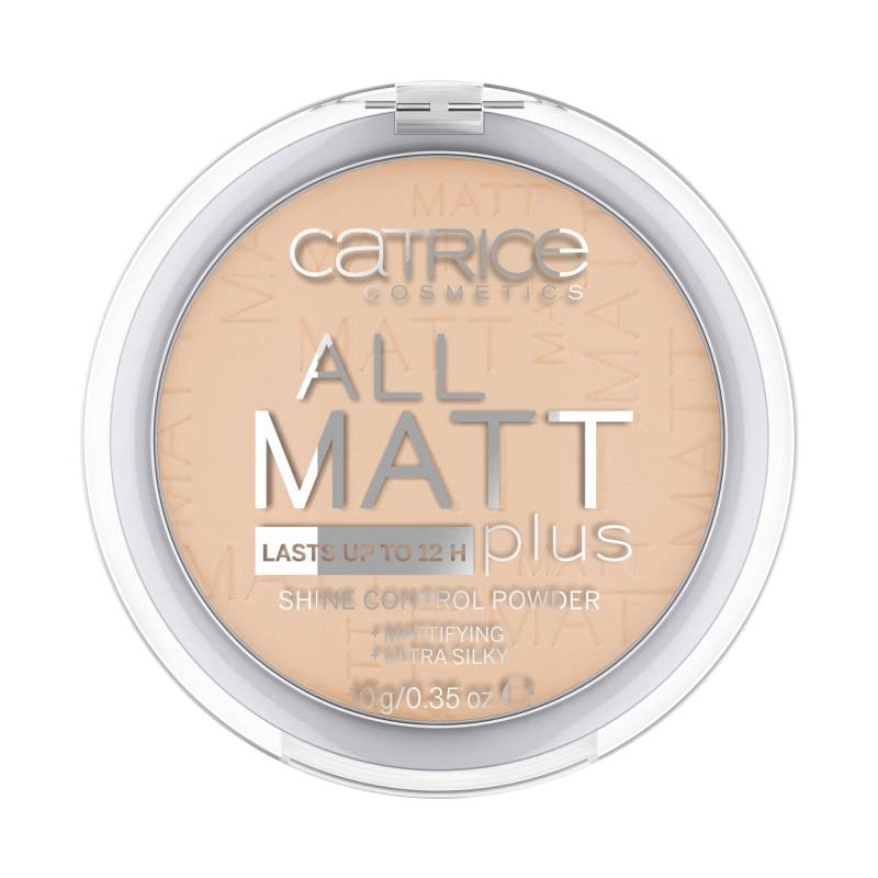 All Matt Plus Shine Control Mattes Puder Damen  Honey Beige 10g von CATRICE