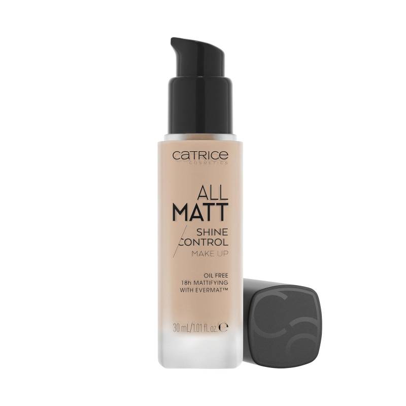 All Matt Shine Control Make Up Damen  C Cool Vanilla Beige 30ml von CATRICE