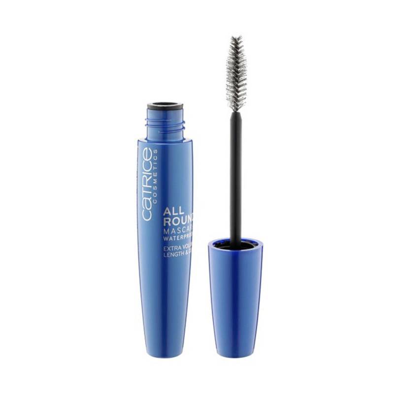 Allround Mascara Waterproof Damen Blackest Black  12ml von CATRICE