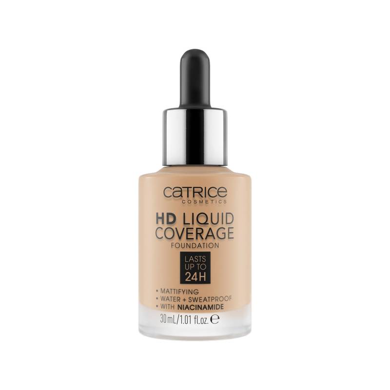 Hd Liquid Coverage Foundation Damen  Nude Beige 30ml von CATRICE