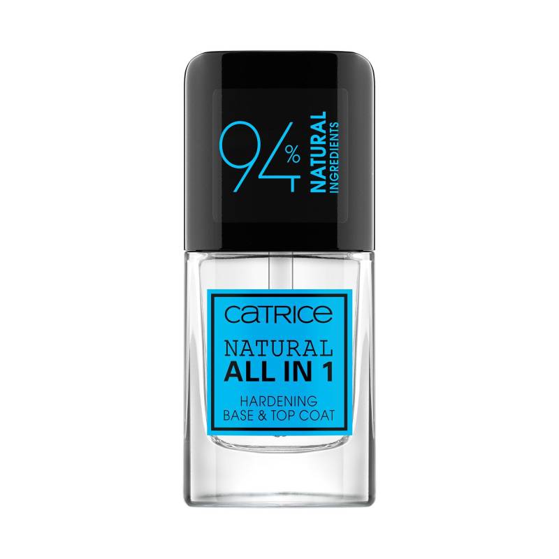 Natural All In 1 Hardening Base & Top Coat Damen Transparent 10.5ml von CATRICE