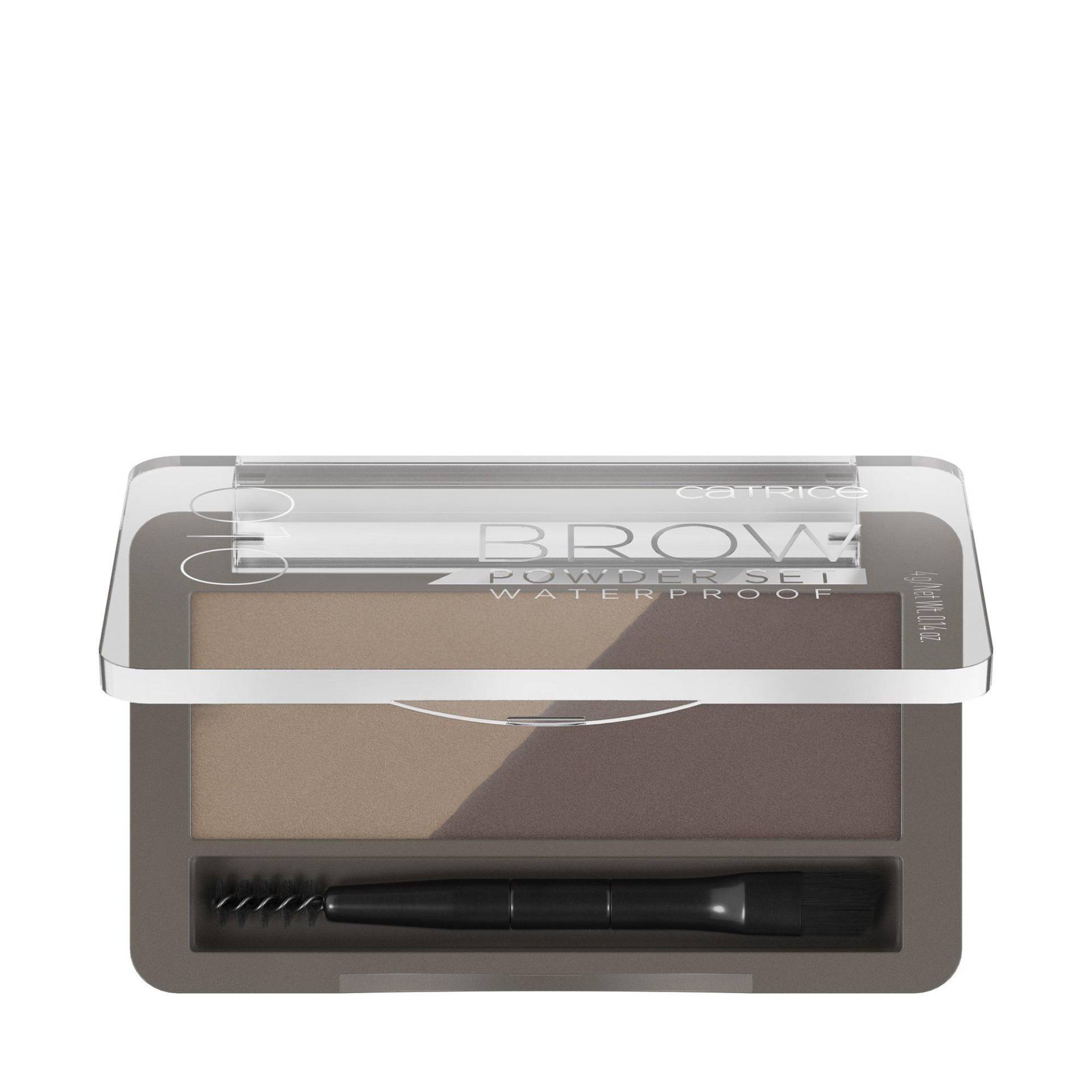 Brow Powder Set Waterproof Damen Ash Blond 4g von CATRICE