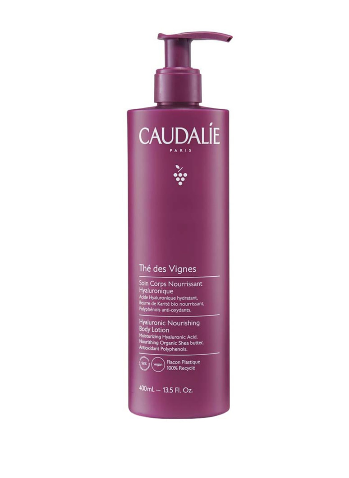 Caudalíe Thé Des Vignes Hyaluronic Nourishing Body Lotion 400 ml von CAUDALÍE