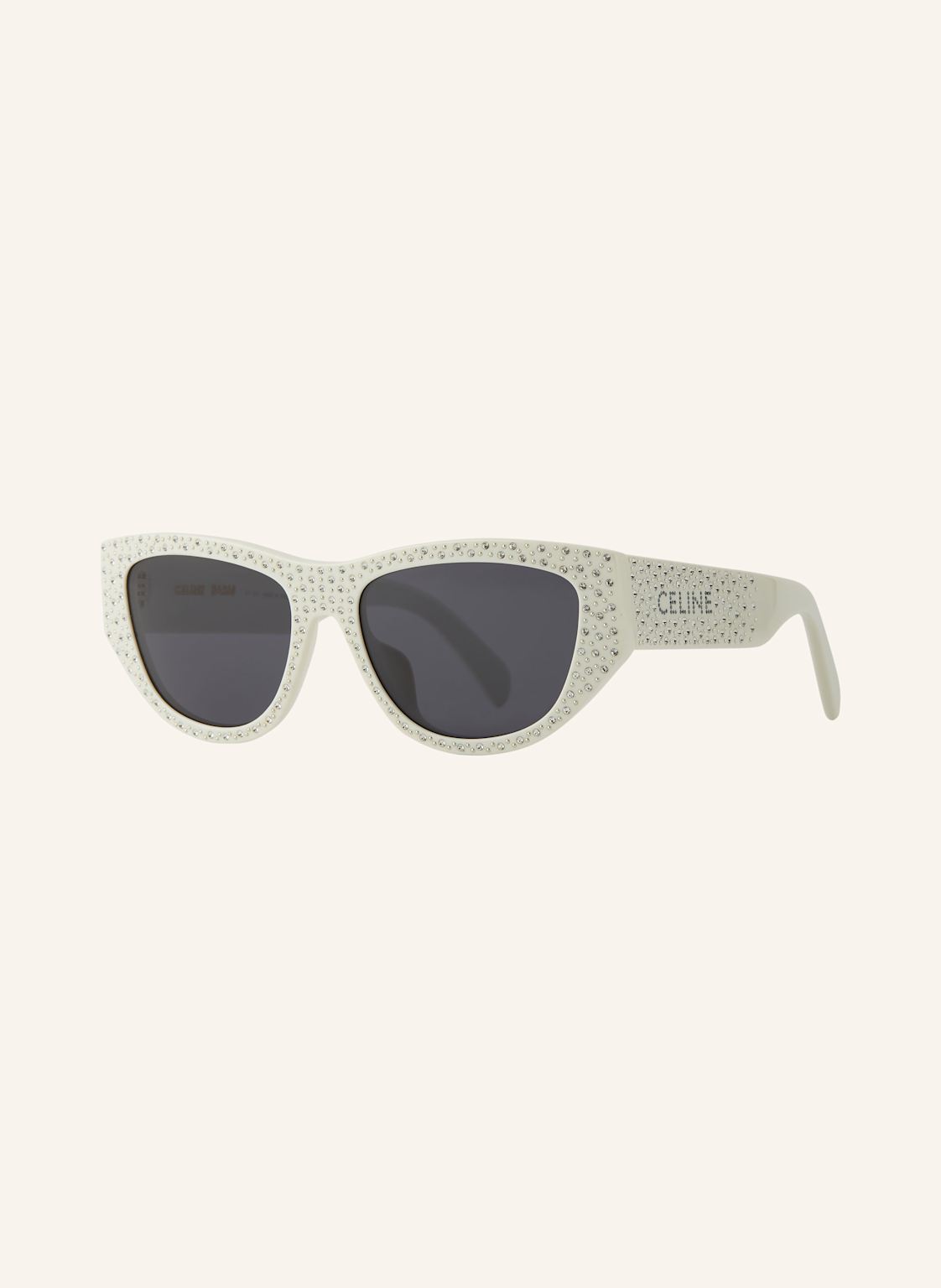 Celine Sonnenbrille cl000458 Mit Schmucksteinen weiss Celine Sonnenbrille cl000458 Mit Schmucksteinen weiss von CELINE