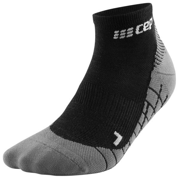 CEP - Cep Light Merino Socks Hiking Low Cut V3 - Wandersocken Gr IV schwarz/grau von CEP