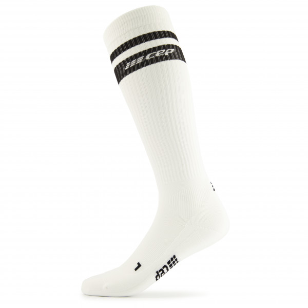 CEP - Classic 80's Socks Tall - Kompressionssocken Gr III;IV;V weiß von CEP