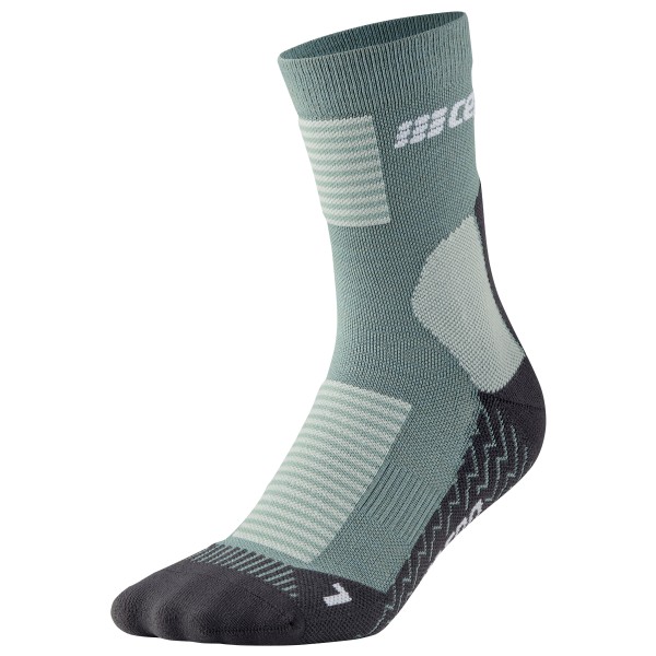 CEP - Cold Weather Compression Socks Mid Cut V2 - Kompressionssocken Gr III;IV;V braun;grau;schwarz/grau von CEP