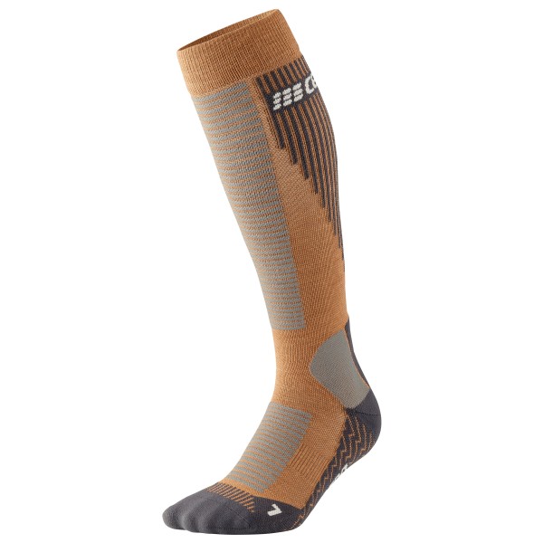 CEP - Cold Weather Compression Socks Tall V2 - Kompressionssocken Gr IV braun von CEP