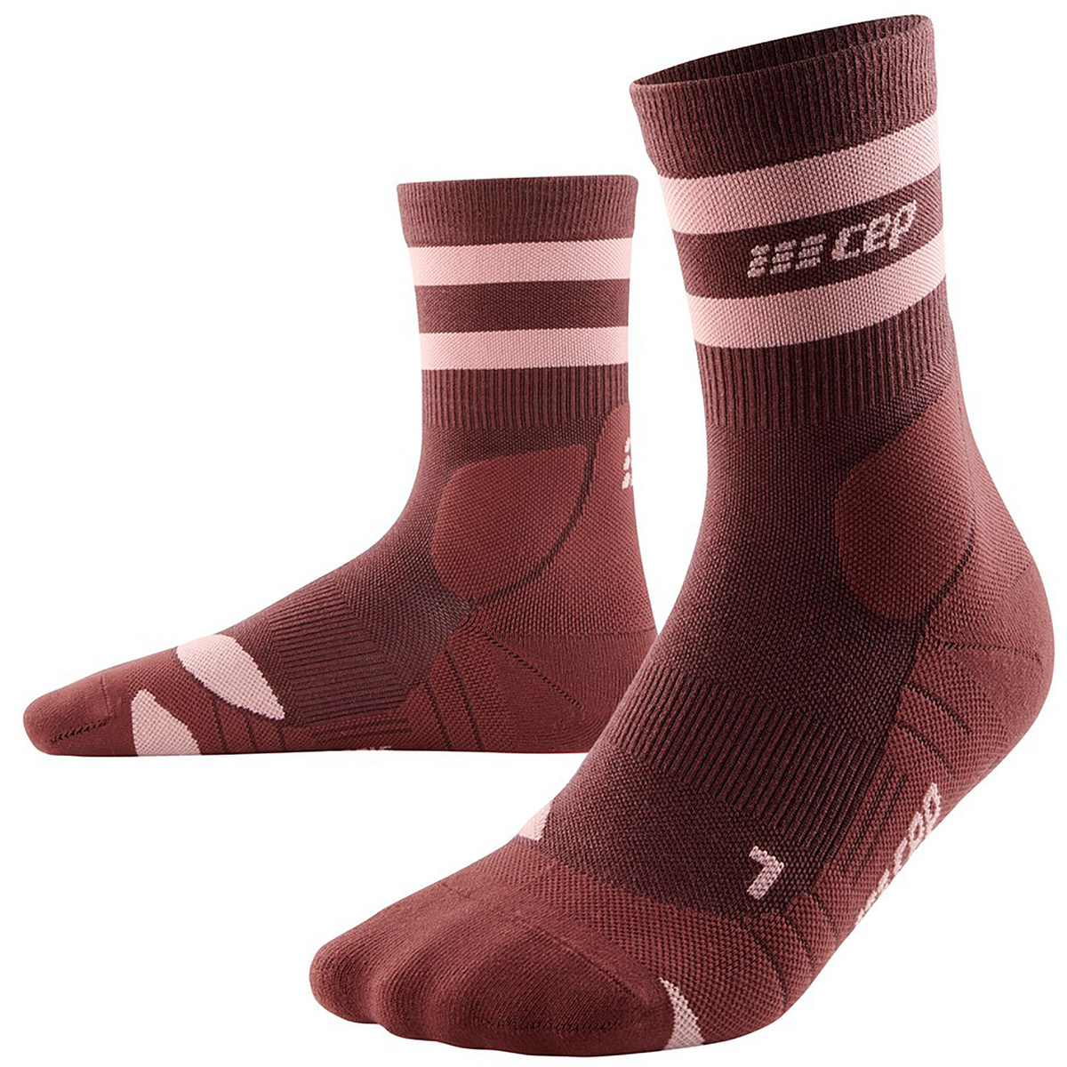 CEP Damen Hiking 80's Mid-Cut Socken von CEP