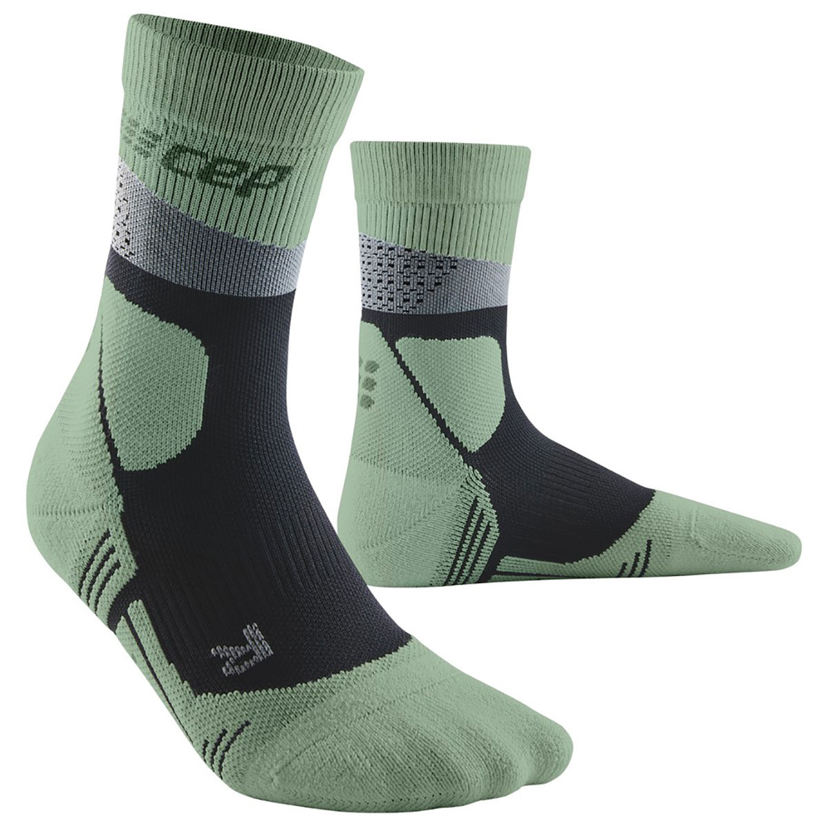 CEP Damen Max Cushion Hiking Mid Cut Socken von CEP