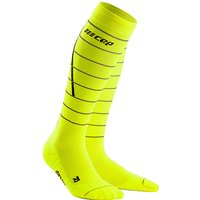 CEP Herren Kompressionsstutzen Reflective Socks gelb | III=39-42 von CEP