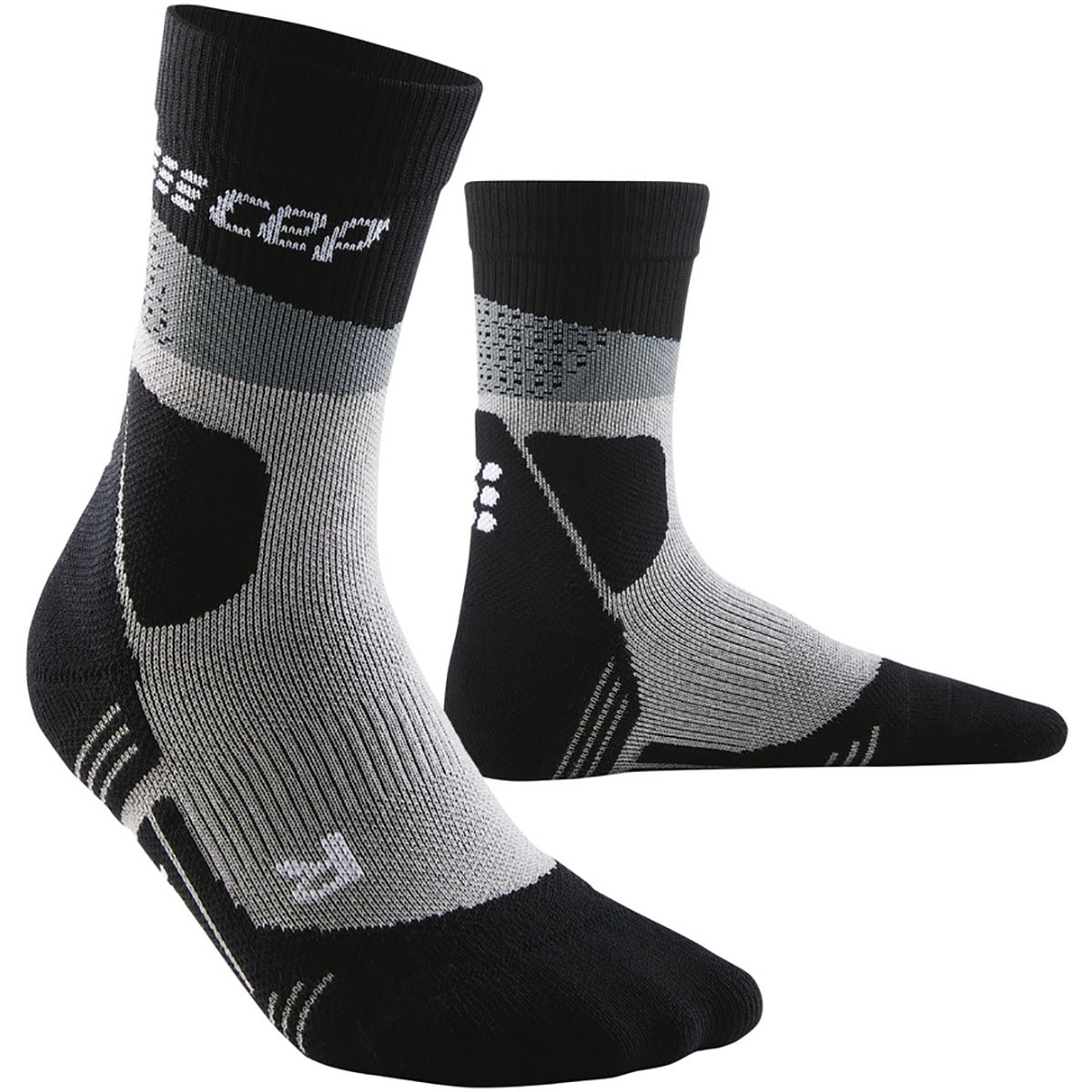 CEP Herren Max Cushion Hiking Mid Cut Socken von CEP